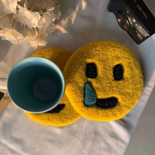 Crying Emoji Coaster