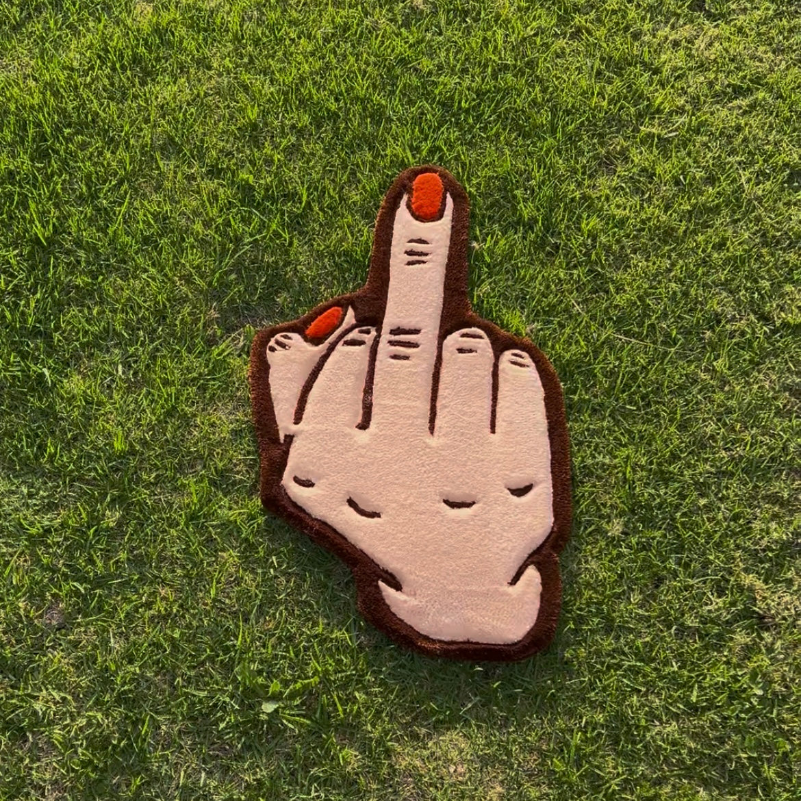 F U finger