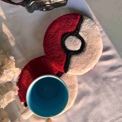 Poke Ball Coasters